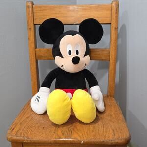 Disney Mickey Mouse Plush Toy The Big One 19in Black Red Yellow